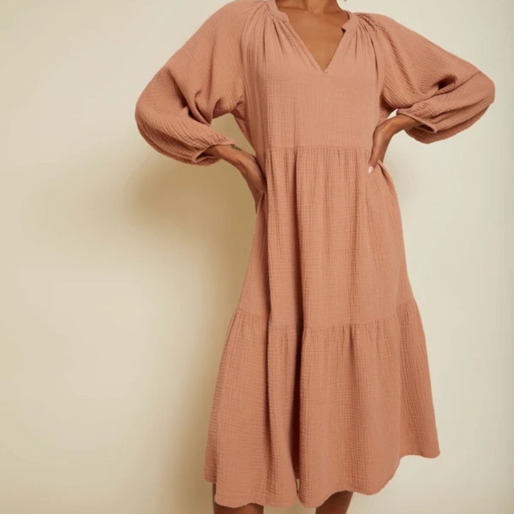 Nation LTD Imani Dress - XS Bisou Pink - Petite friendly